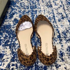 Brand New Cheetah Print Flats